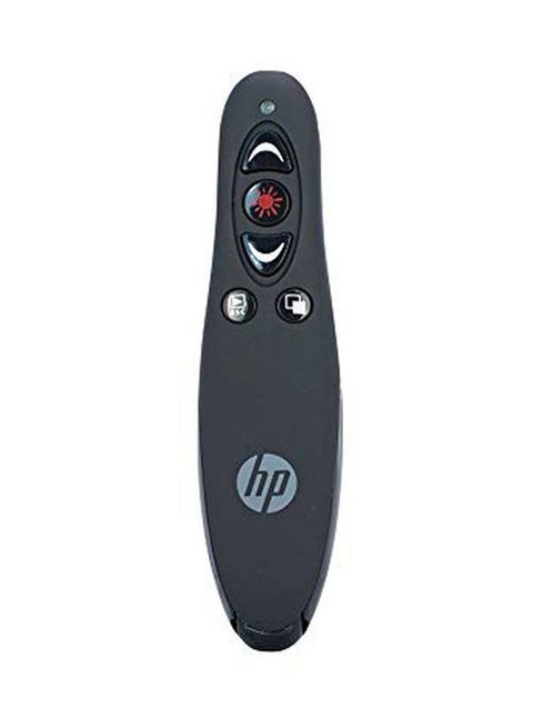 Wireless Presenter With Laser Pointer Black
