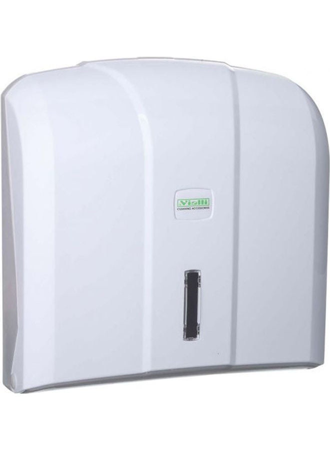 فيالي Folded Tissue Dispenser, 300 Paper White - Image 1