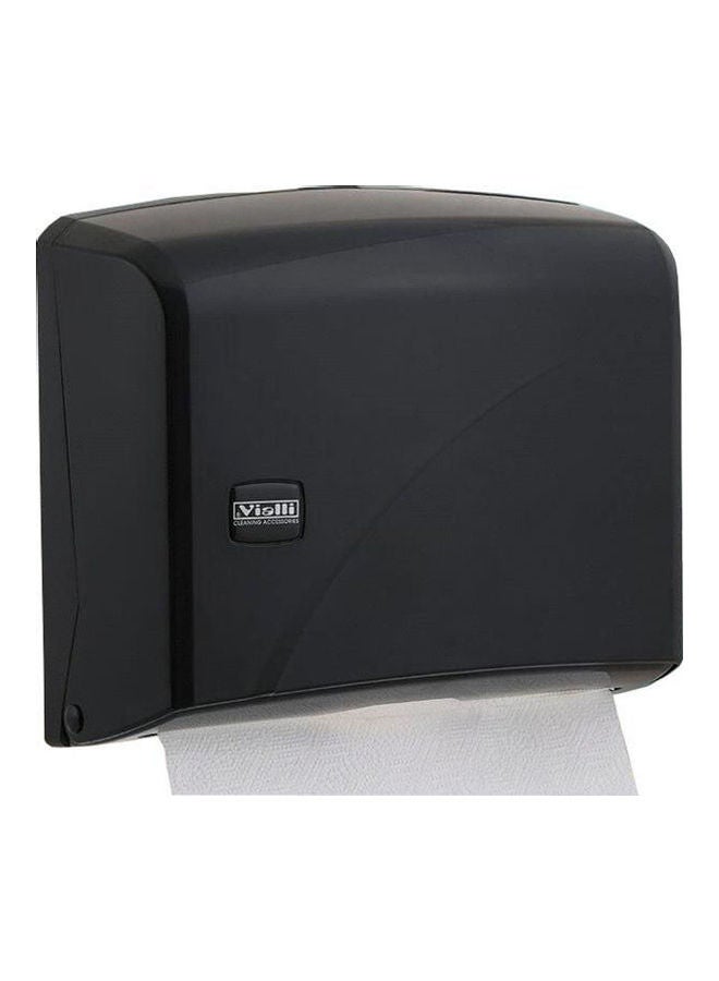 Vialli Bathroom Tissue Holders Black 
