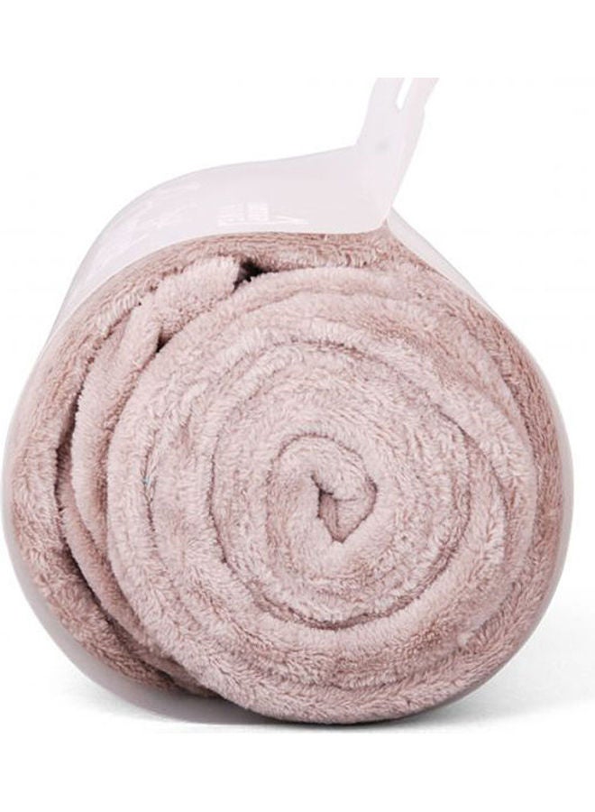 Mintra Lightweight Blanket Bed and Sofa 250 GSM Extra Soft Premium Microfiber Mocha 130x180cm - Image 2