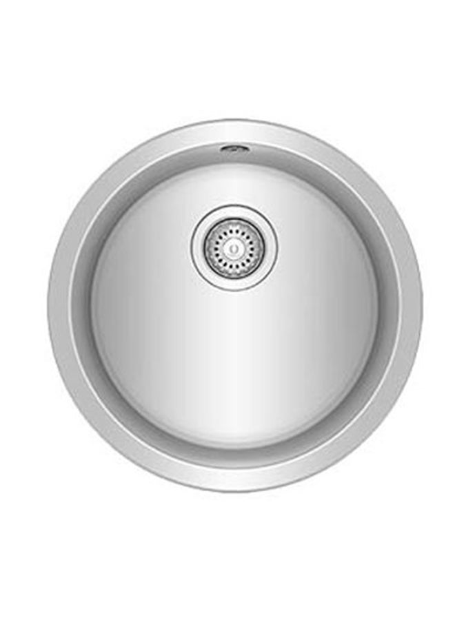 TEKA Starbright 45 E-Xn 1B Rnd 2-In-1 Installation Stainless Steel 1 Bowl Sink With Matt Finish Stainless Steel 450x450x160mmmm - Image 1