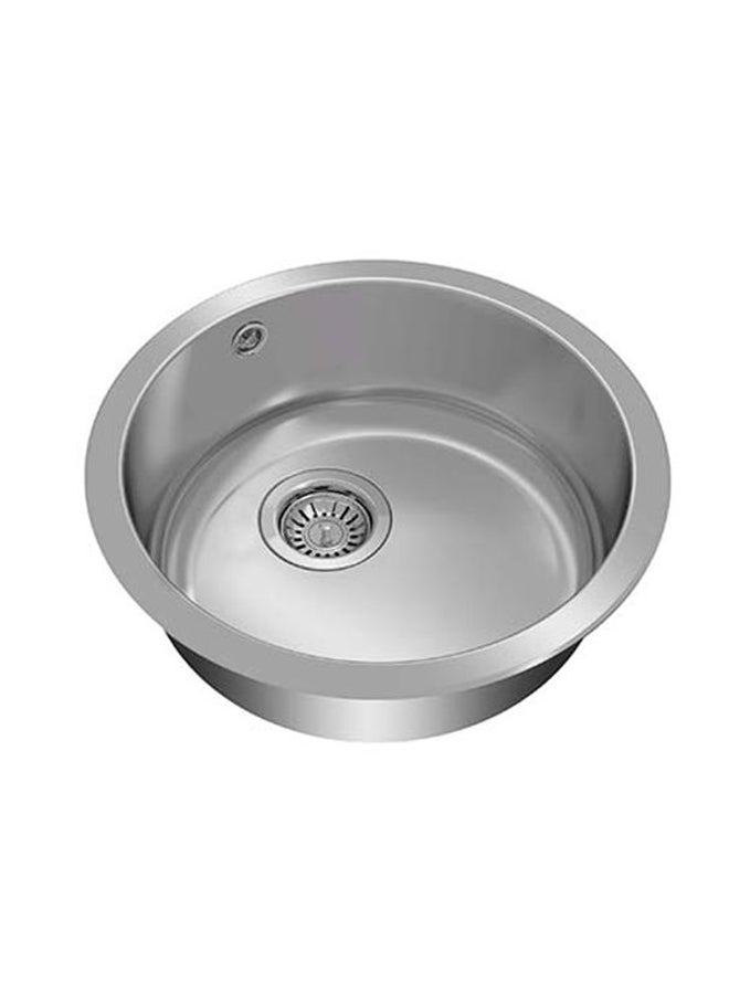 TEKA Starbright 45 E-Xn 1B Rnd 2-In-1 Installation Stainless Steel 1 Bowl Sink With Matt Finish Stainless Steel 450x450x160mmmm - Image 5