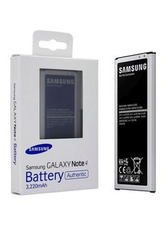 سامسونج بطارية لهاتف جالاكسي نوت 4 3220.0 mAh أسود/فضي  - Image 1