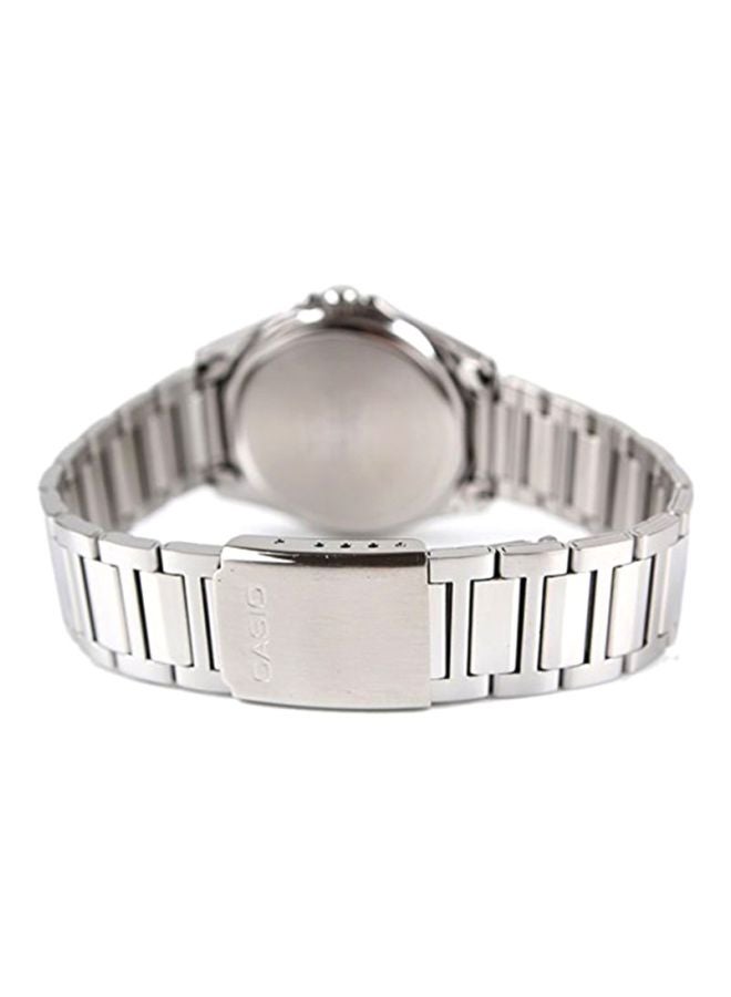 CASIO Men's Water Resistant Analog Watch MTP-1370D-7A2 - 40 mm - Silver - Image 2