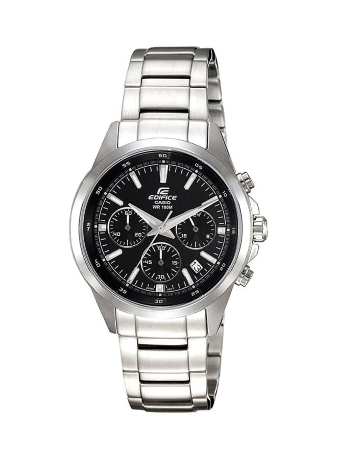 كاسيو ساعة يد بعقارب وسوار من الستانلس ستيل طراز EFR-527D-1AVUDF للرجال - Image 1