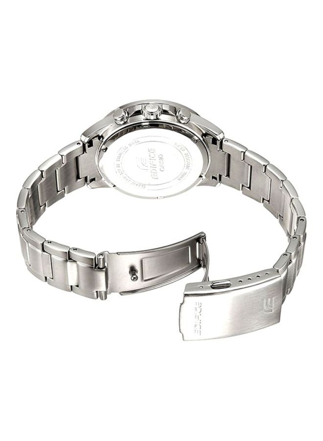 كاسيو ساعة يد بعقارب وسوار من الستانلس ستيل طراز EFR-527D-1AVUDF للرجال - Image 5