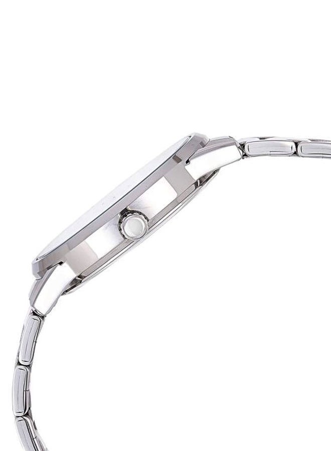 كاسيو ساعة يد كوارتز بعقارب طراز LTP-1303D-7BVDF - 30 مم - فضي للنساء - Image 3