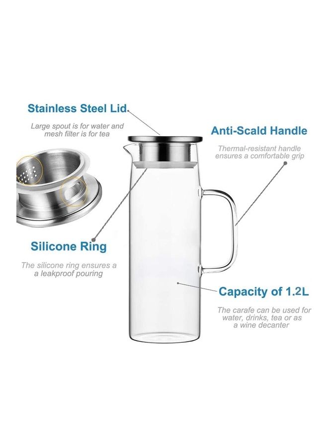 XiuWoo Ravenhead Glass Jug Clear - Image 2