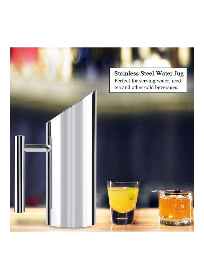 XiuWoo Stainless Steel Water Jug Silver - Image 2