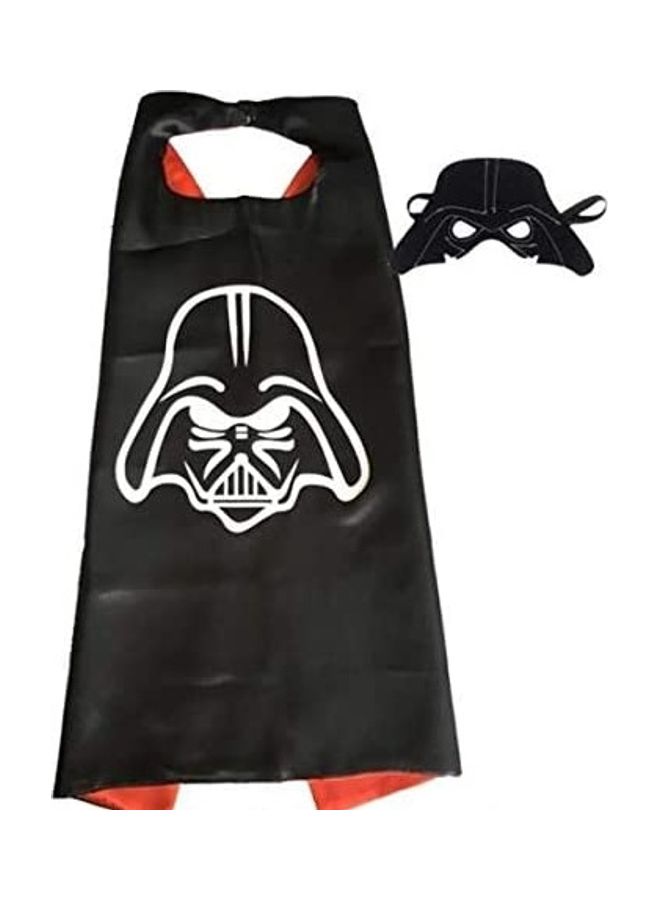 Generic - Darth Vader Costume Cape And Mask Set - Image 1