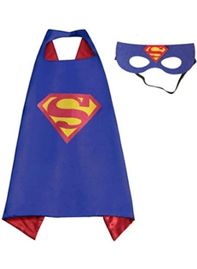 Batman Superhero Cape With Mask - Image 2