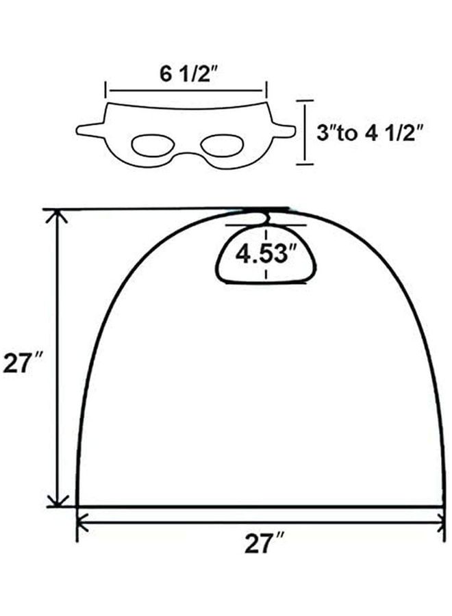 Batman Superhero Cape With Mask - Image 2