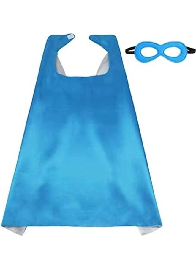 Double Sided Cape And Mask Set One Size - Image 1