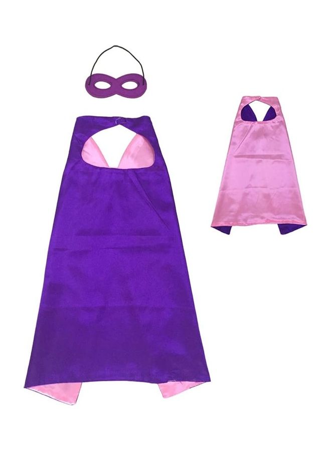 طقم مكون من قناع ورداء يمكن ارتداؤه على الوجهين One Size - Image 1