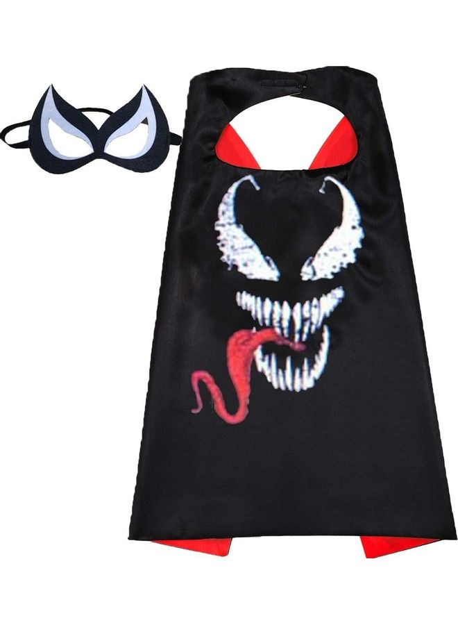 Venom Costume Cape And Mask Set - Image 1