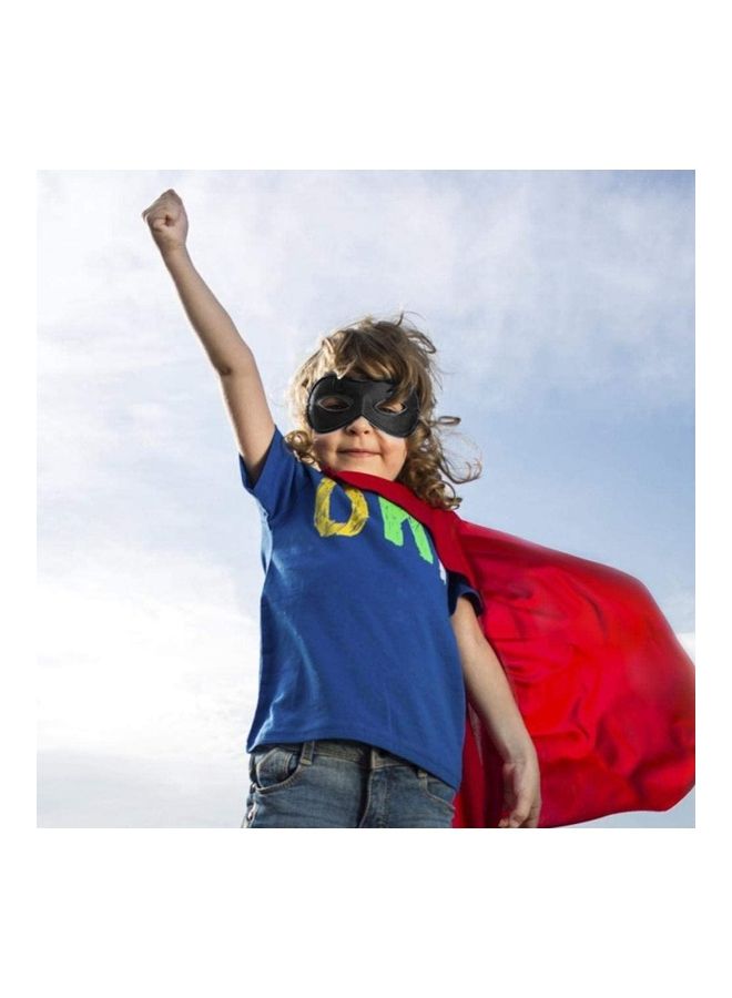 2-Piece Double Sided Character Costume Cape With Mask Set One Size - Image 5