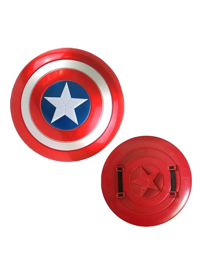 Generic - Captain America Costume Cape Mask And Shield Set - Image 1