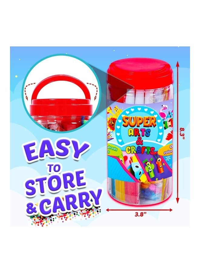 Craft Art Supply Jar Kit Set - Image 5