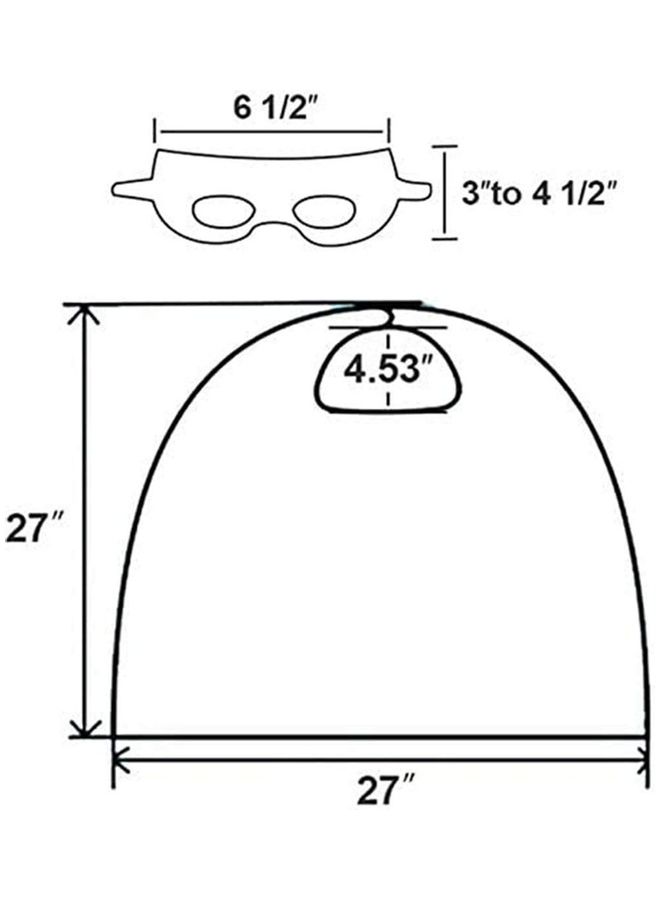 Batman Superhero Cape With Mask - Image 4