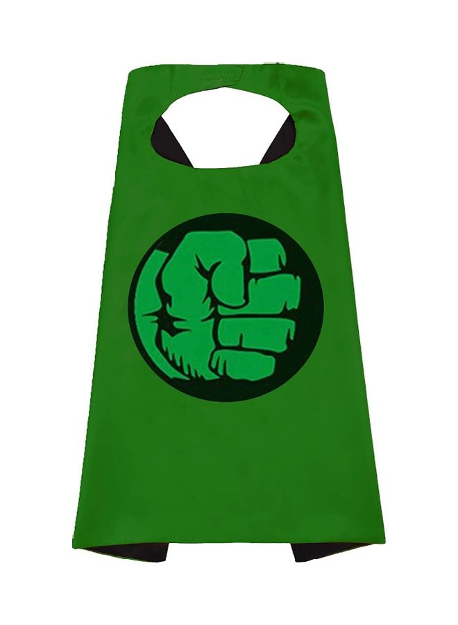 Hulk Costume Cape And Mask Set - Image 2