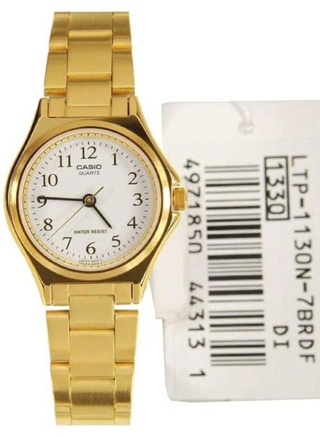 CASIO - Women's Water Resistant Analog Watch LTP-1130N-7BRDF - Image 1