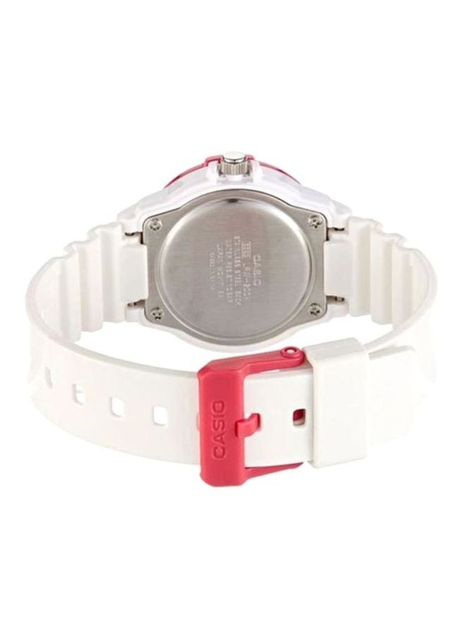 كاسيو ساعة يد رياضية بعقارب طراز LRW200H-4BV - مقاس 34 مم - لون أبيض للنساء - Image 2