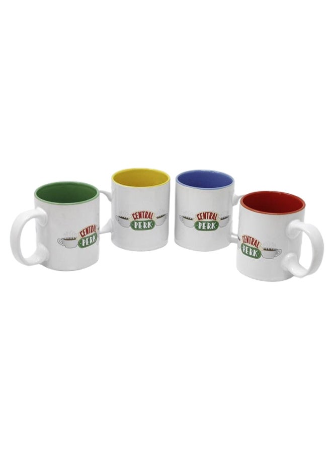 GB Eye Pack Of 4 Central Perk Good Stuff Espresso Mug Multicolour - Image 1