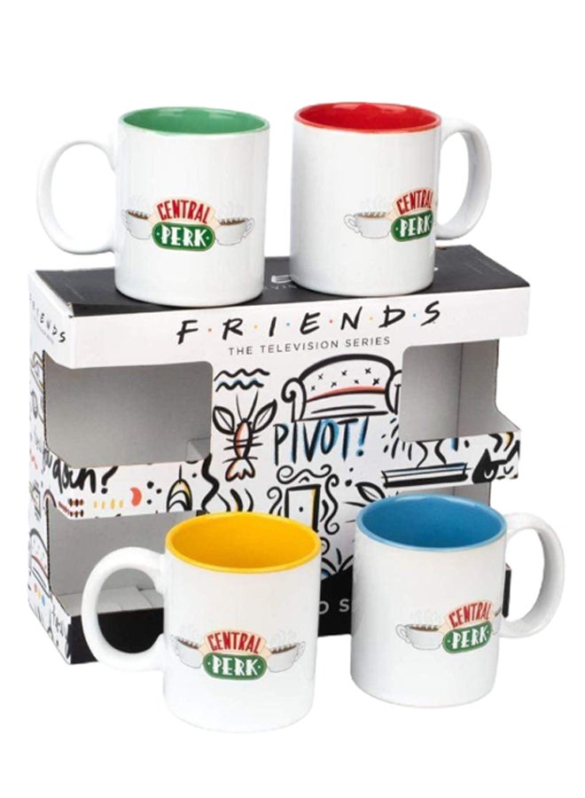GB Eye Pack Of 4 Central Perk Good Stuff Espresso Mug Multicolour - Image 3