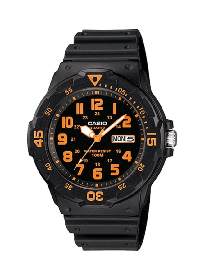 CASIO Men's Classic Water Resistant Analog Watch MRW-200H-4B - 45 mm - Black - Image 1