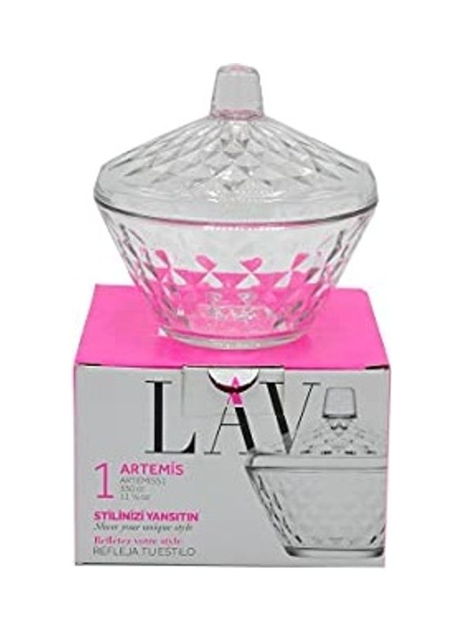 Artemis Single Lid Container Clear
