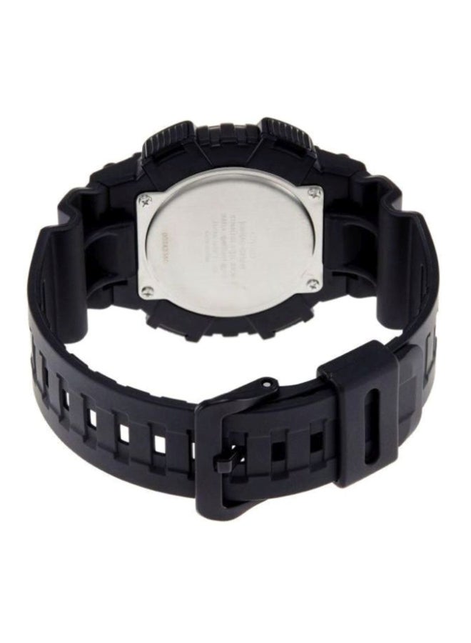 كاسيو ساعة يد كوارتز بعقارب ورقمية طراز AQ-S810W-1AV - قياس 52 مم - لون أسود للرجال - Image 2