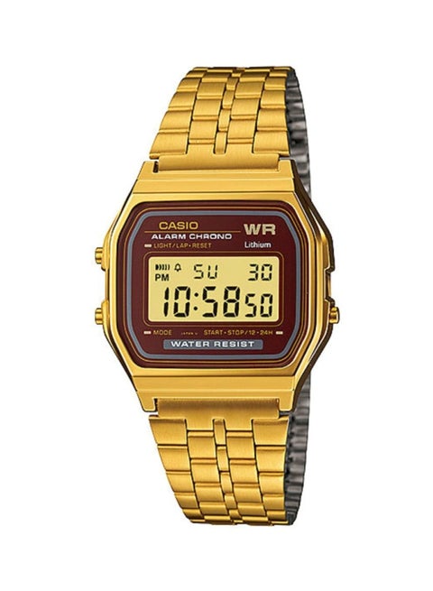 Men's Vintage Collection Quartz Digital Watch A159WGEA-5DF - 33 mm - Gold