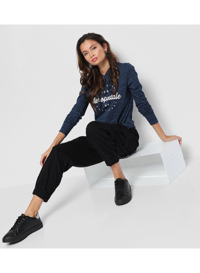 Aeropostale - Basic Essential Cargo Pants Black - Image 1