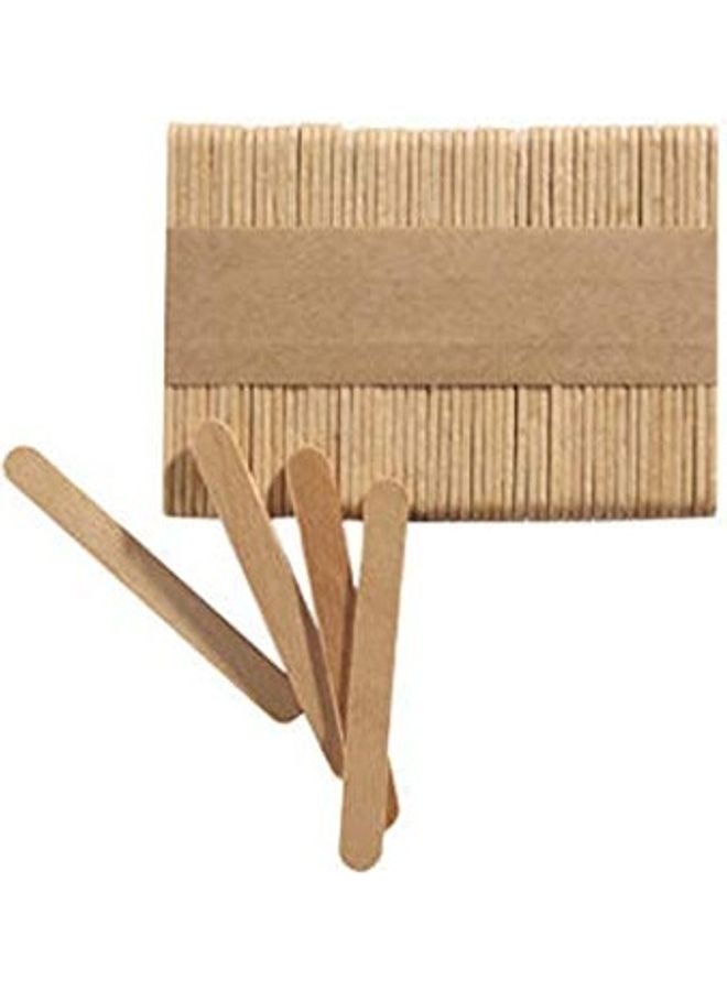 Silikomart 500-Piece Mini Ice Bar Wooden Stick Beige