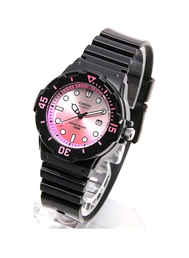 CASIO Women's Rubber Analog Wrist Watch LRW-200H-4EVDR - 39 mm - Black - Image 4