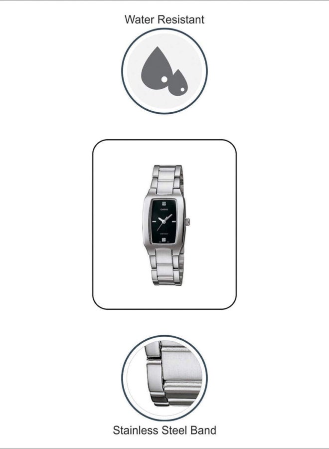 CASIO - Water Resistant Analog Couple Watch Set MTP/LTP-1165A-1C2 - Image 1