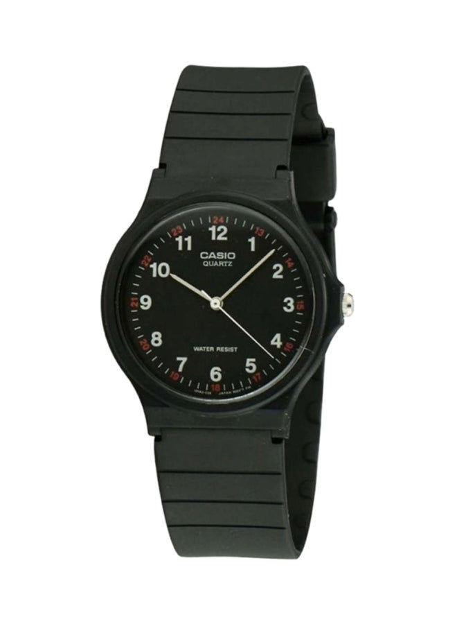 CASIO Men's Resin BAnd Analog Watch MQ-24-1BLDF (CN) - 35 mm - Black - Image 1
