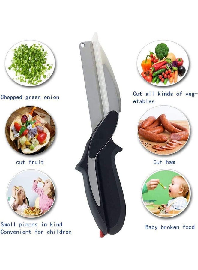 Generic - 2 In 1 Food Chopper Black - Image 1