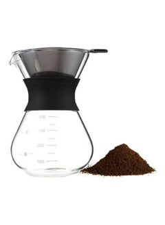 Cady One Filter Drip Coffee Maker Silver/Black/Clear 400ml  - Image 1