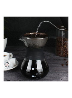Cady One Filter Drip Coffee Maker Silver/Black/Clear 400ml  - Image 3