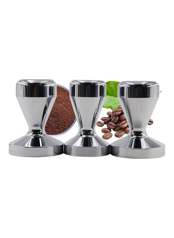 Stainless Steel Coffee Bean Tamper Silver 51ml