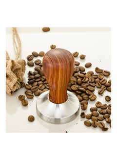 Cady One Espresso Tamper Brown/Silver 51mm  - Image 2