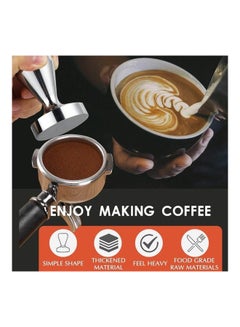 Cady One Coffee Bean Tamper Silver 51mm  - Image 3