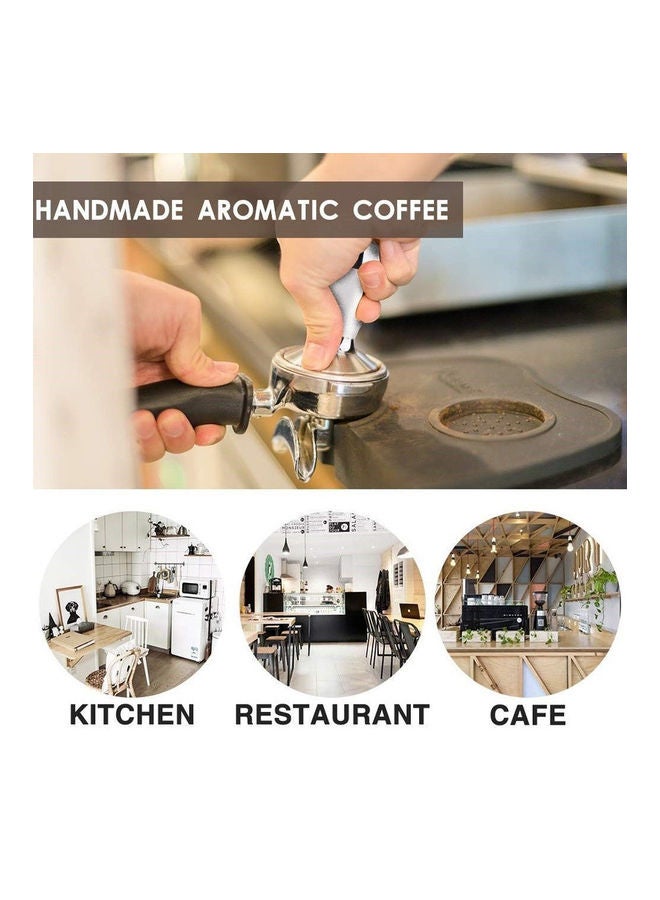 Cady One Coffee Bean Tamper Silver 51mm - Image 4