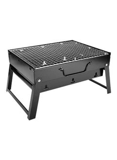 Cady One Portable BBQ Charcoal Grill Black 43x24x29cm  - Image 1