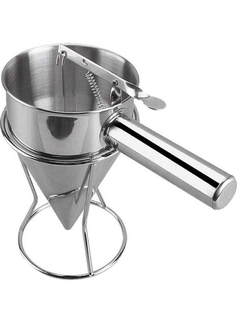 Pancake Batter Dispenser Silver