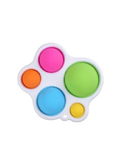 Pop Push It Baby Kids Five Dimple Fidget Toy