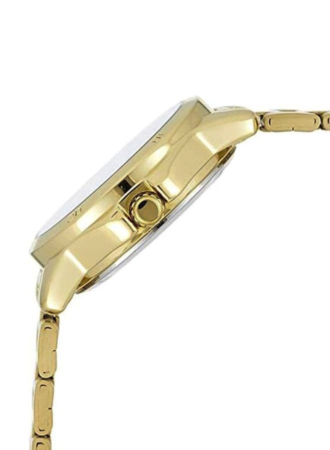 كاسيو ساعة يد كوارتز بعقارب وسوار من الفولاذ طراز LTP-V004G-7BUDF - 35 مم - لون ذهبي للنساء - Image 4