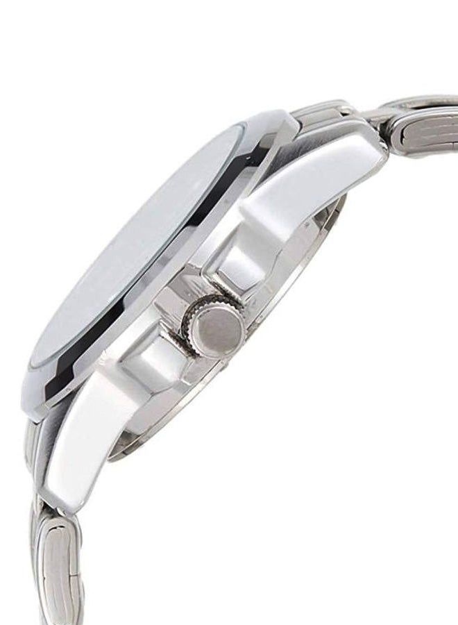 CASIO Women's Enticer Analog Watch LTP-1215A-1A - 43 mm - Silver - Image 4