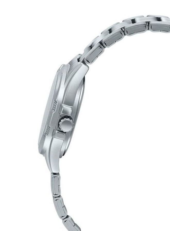 كاسيو ساعة يد رسمية بعقارب طراز LTP-1308D-1B - قياس 31 مم - لون فضي للنساء - Image 3